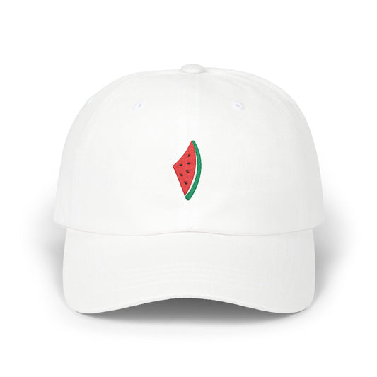 Watermelon Embroidered Classic Dad Cap