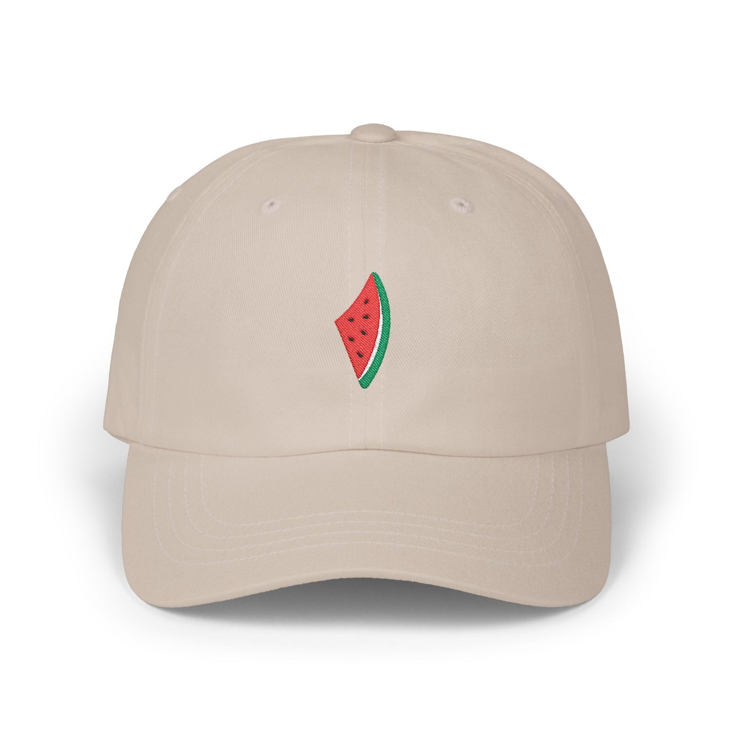 Watermelon Embroidered Classic Dad Cap